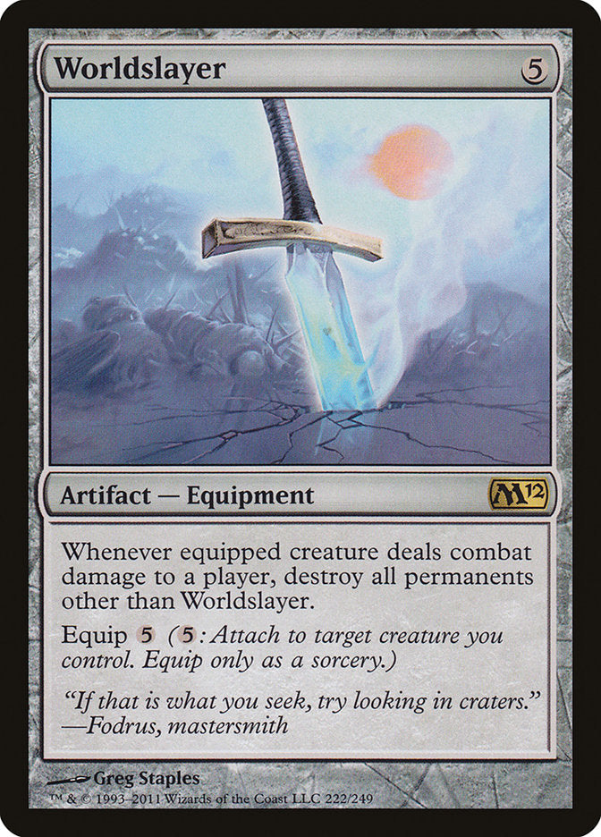 Worldslayer 222/249 (Magic 2012 (M12)) 
