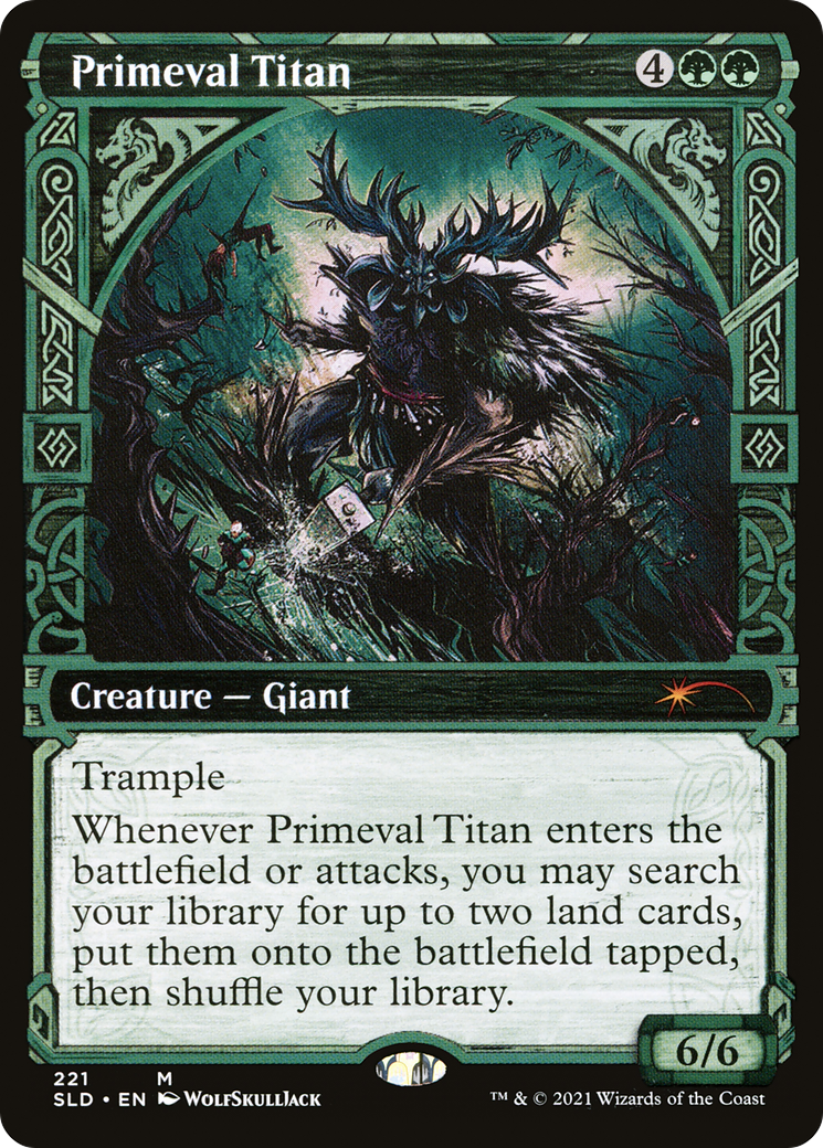 Primeval Titan (221) [Secret Lair Drop Series] Foil