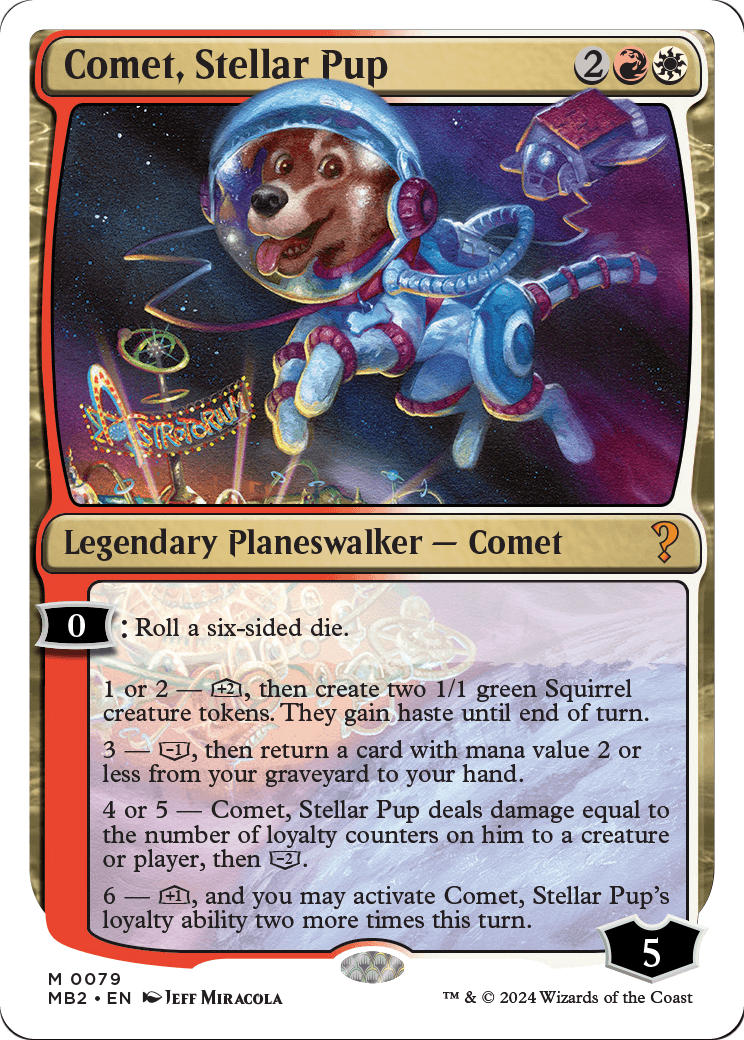 Comet, Stellar Pup [Mystery Booster 2]