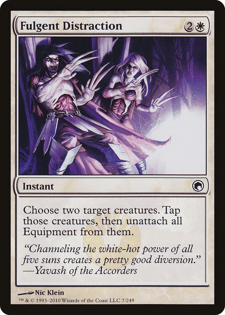 Fulgent Distraction [Scars of Mirrodin] Foil