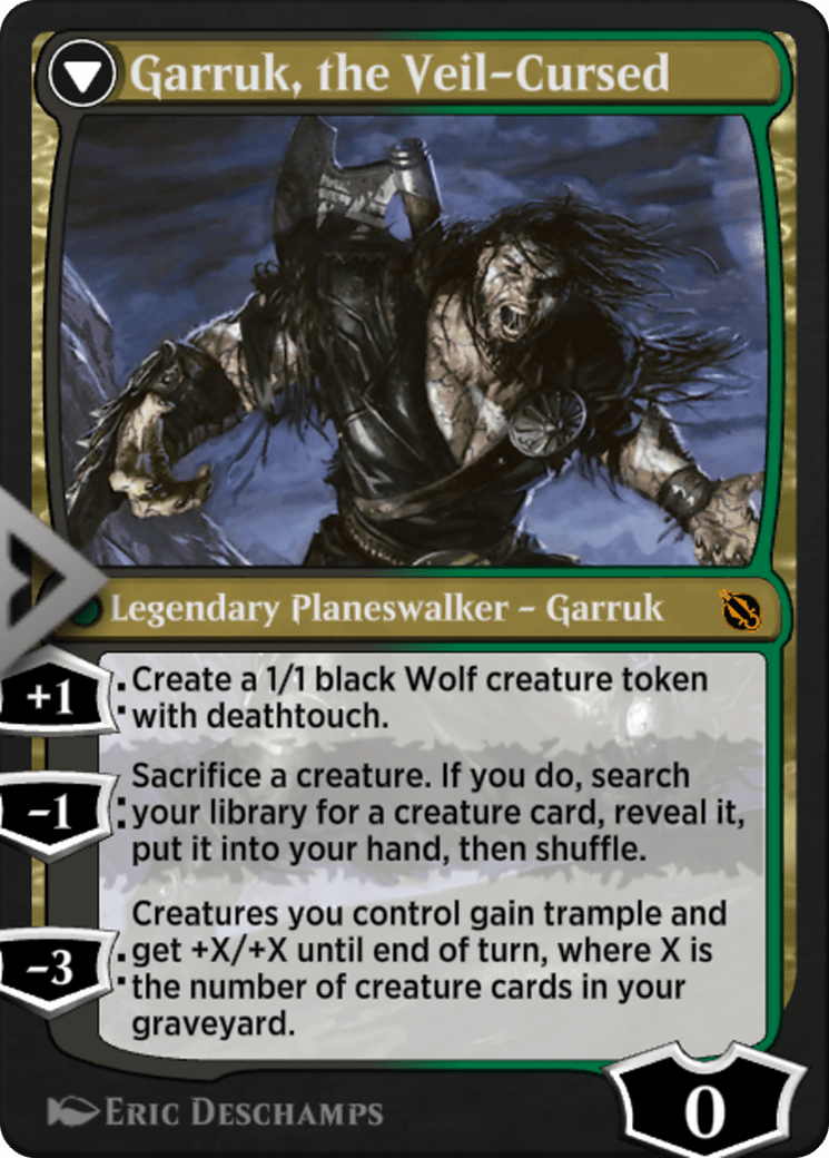 Garruk Relentless // Garruk, the Veil-Cursed (SIS-049) - Shadows of the Past
