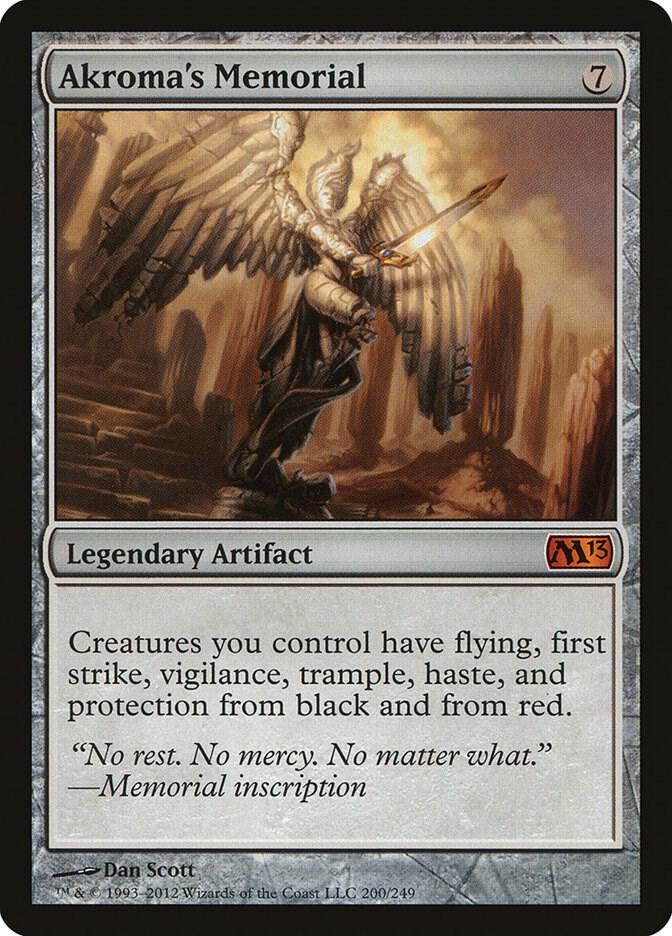 Akroma's Memorial 200/249 (Magic 2013 (M13))  - Foil