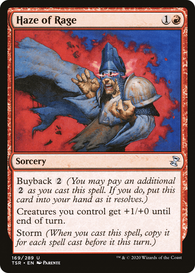 Haze of Rage [Time Spiral Remastered] Foil