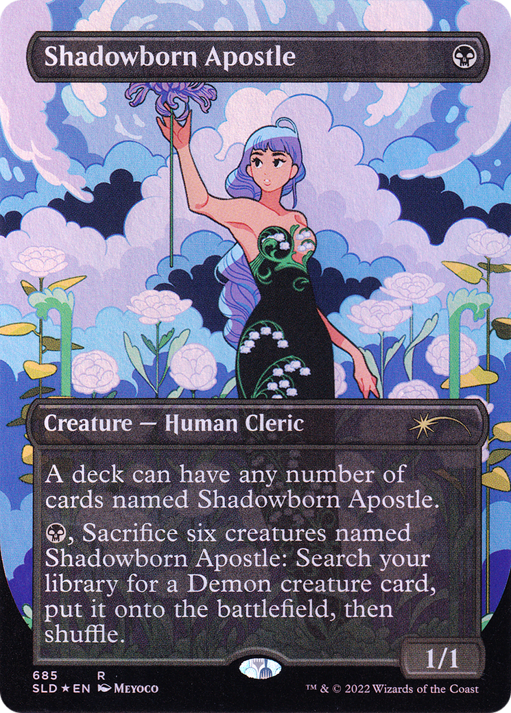 Shadowborn Apostle (SLD-685) - Secret Lair Drop (Borderless) Foil