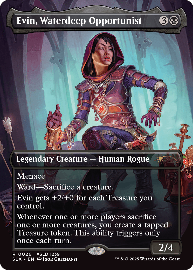Evin, Waterdeep Opportunist (026) [SLX Cards]