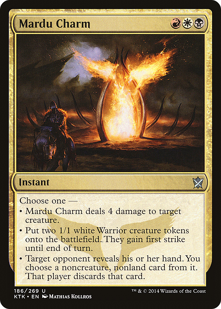 Mardu Charm [Khans of Tarkir] Foil