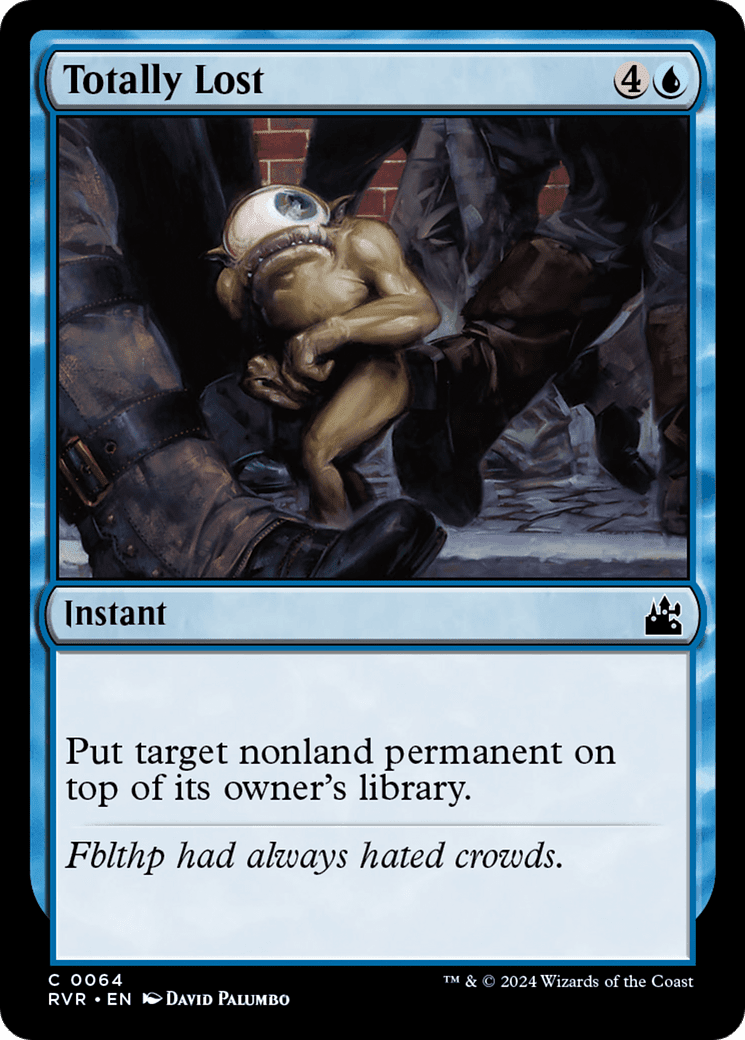 Totally Lost [Ravnica Remastered] Foil