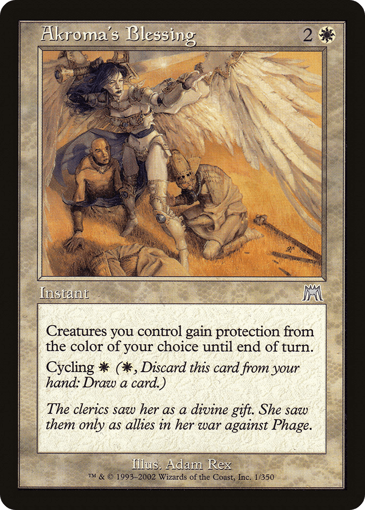 Akroma's Blessing [Onslaught] Foil