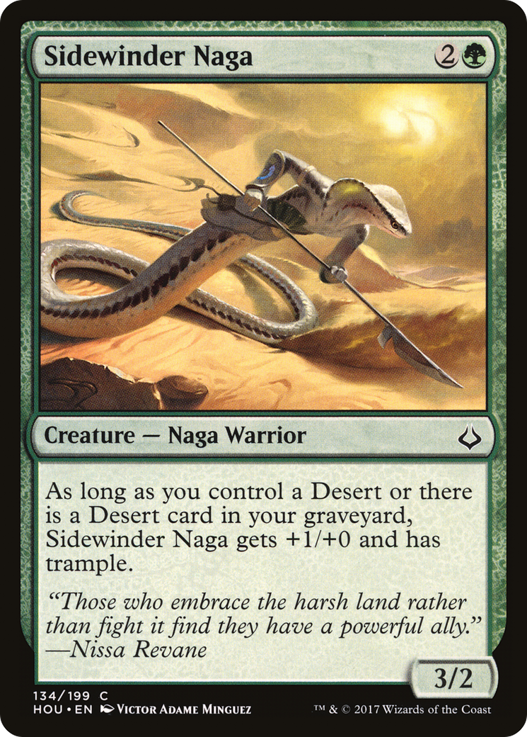 Sidewinder Naga [Hour of Devastation] Foil