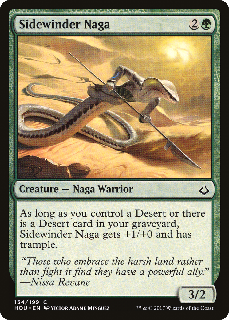 Sidewinder Naga [Hour of Devastation] Foil