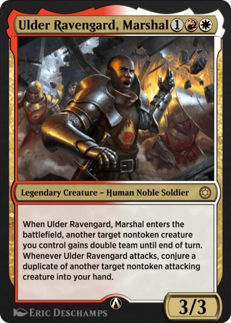Ulder Ravengard, Marshal (HBG-076) - Alchemy Horizons: Baldur's Gate
