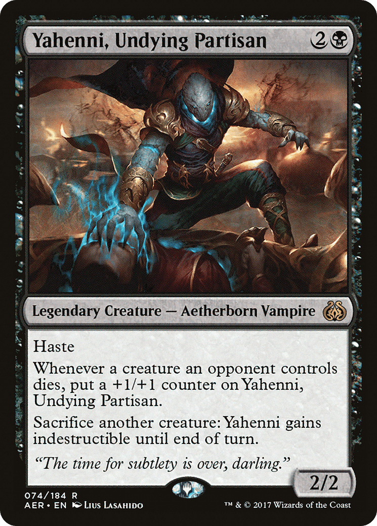 Yahenni, Undying Partisan [Aether Revolt] Foil