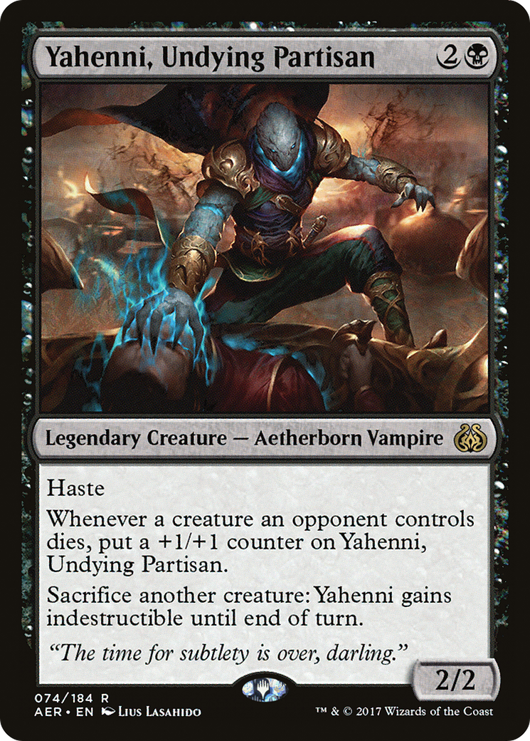 Yahenni, Undying Partisan [Aether Revolt] Foil