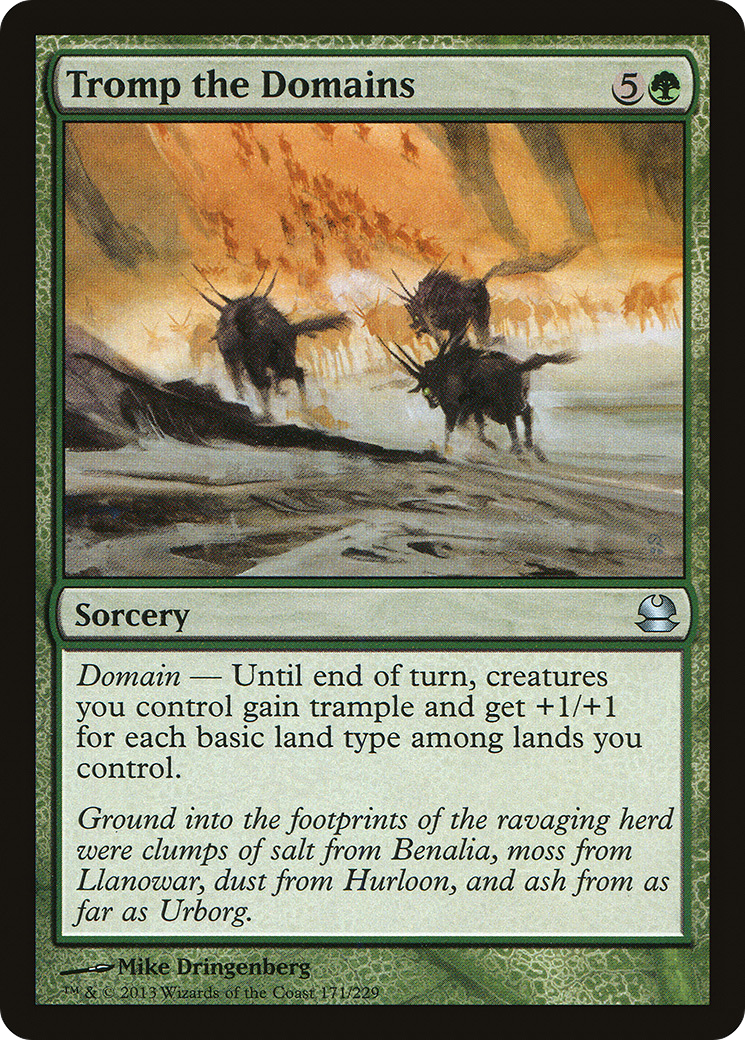 Tromp the Domains [Modern Masters] Foil