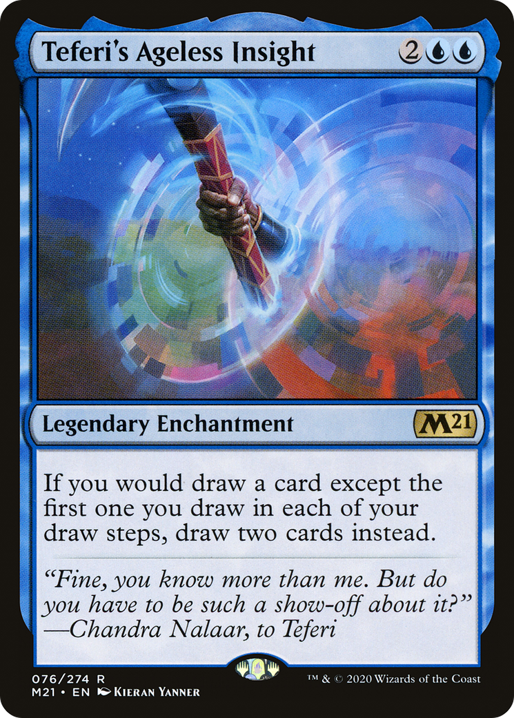 Teferi's Ageless Insight [Core Set 2021] Foil