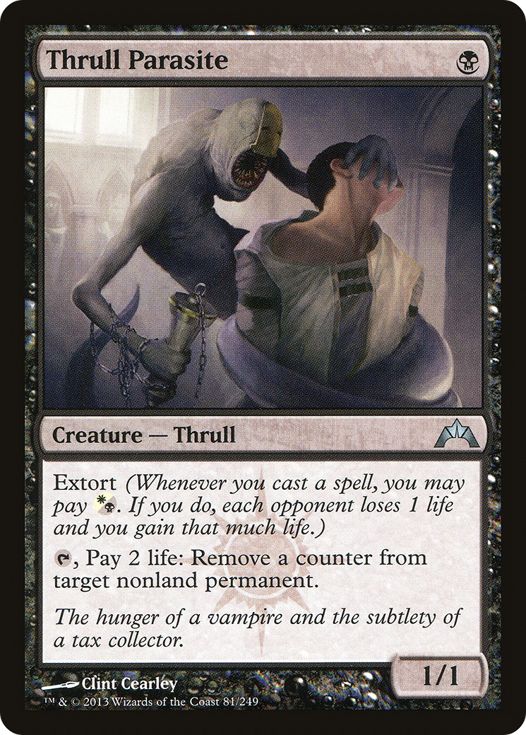 Thrull Parasite [Gatecrash] Foil