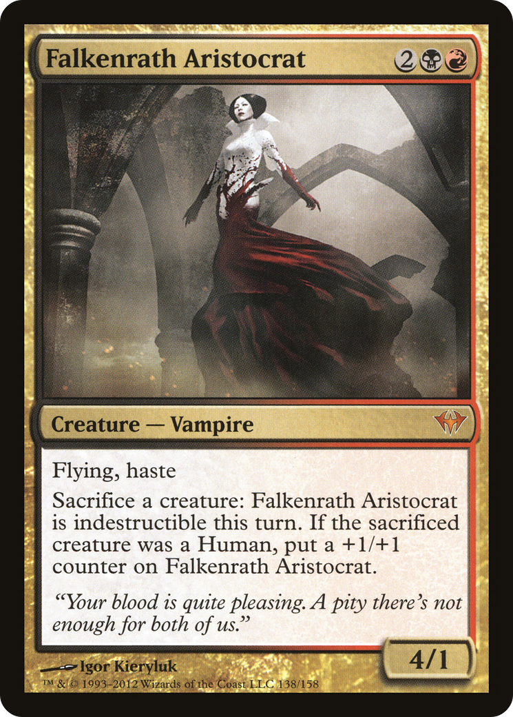 Falkenrath Aristocrat [Dark Ascension] Foil