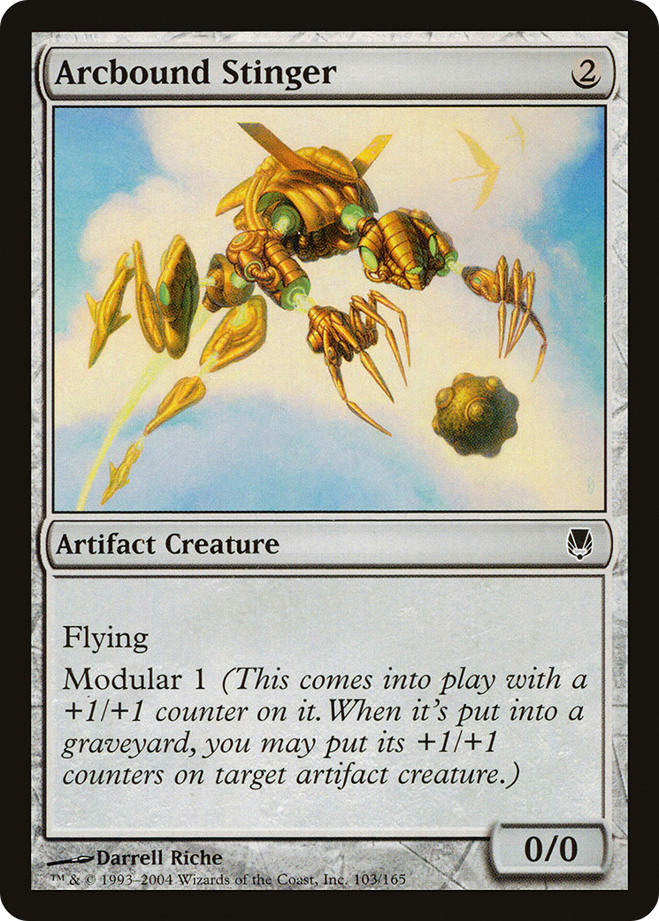 Arcbound Stinger [Darksteel] Foil