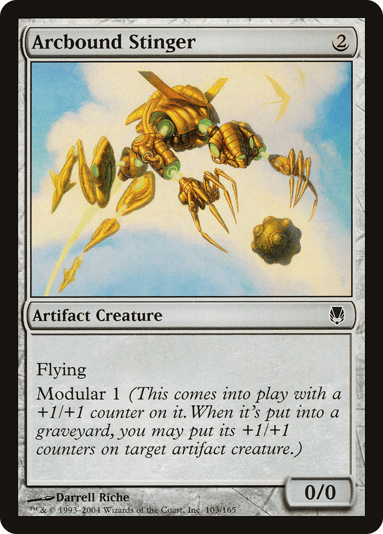 Arcbound Stinger [Darksteel] Foil