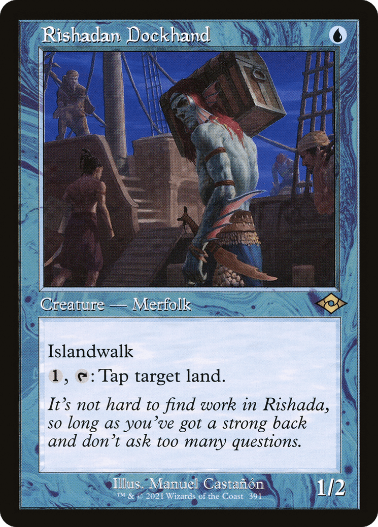 Rishadan Dockhand (Retro) [Modern Horizons 2] Foil