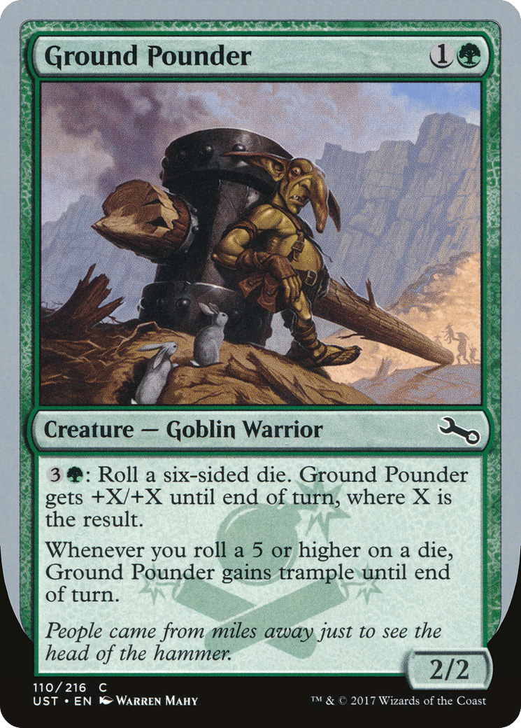 Ground Pounder [Unstable] Foil