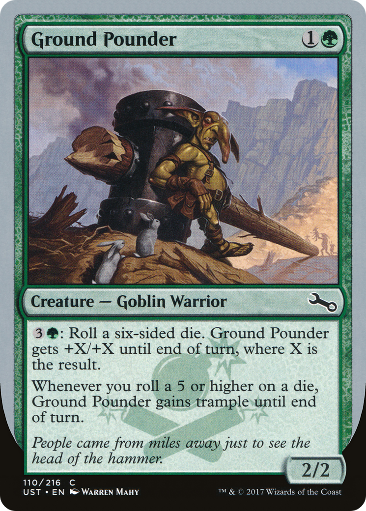 Ground Pounder [Unstable] Foil