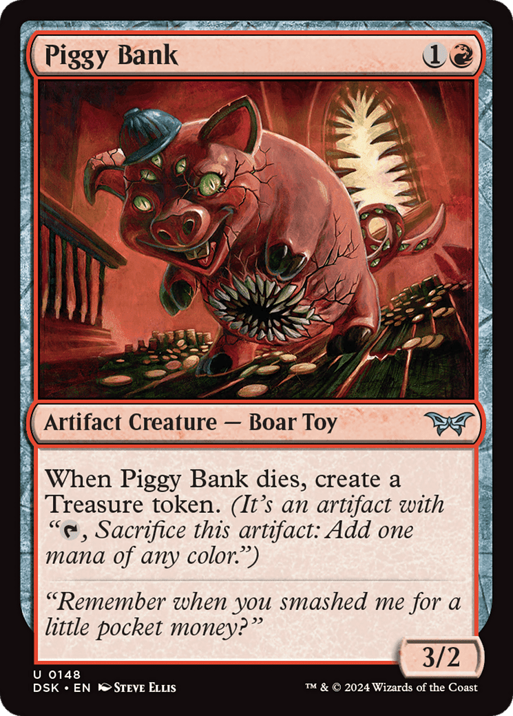 Piggy Bank [Duskmourn: House of Horror] Foil