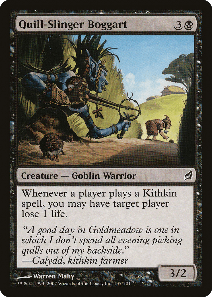 Quill-Slinger Boggart [Lorwyn] Foil