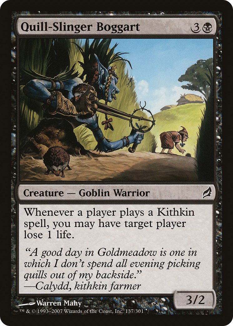Quill-Slinger Boggart [Lorwyn] Foil