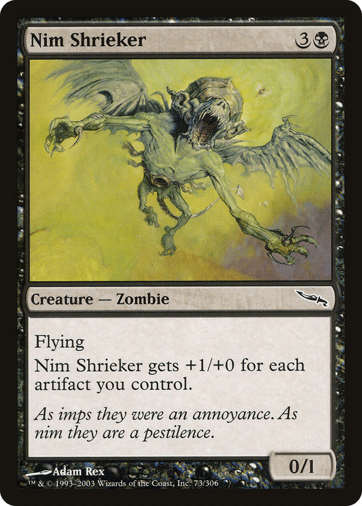 Nim Shrieker [Mirrodin] Foil