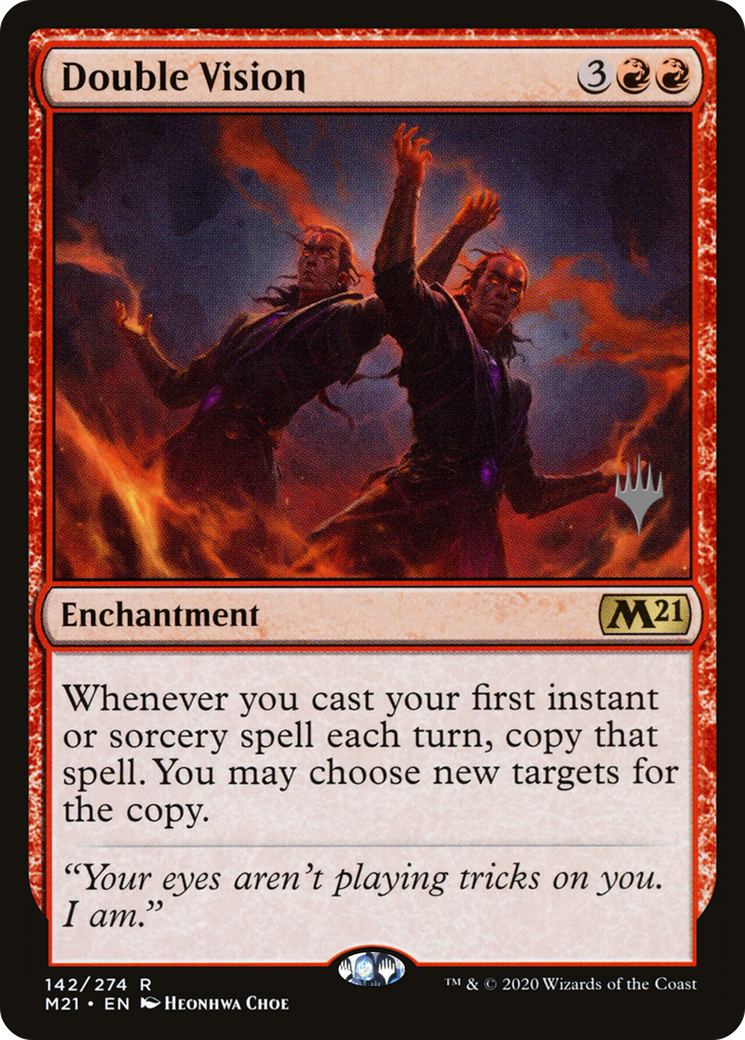 Double Vision (Promo Pack) [Core Set 2021 Promos] Foil