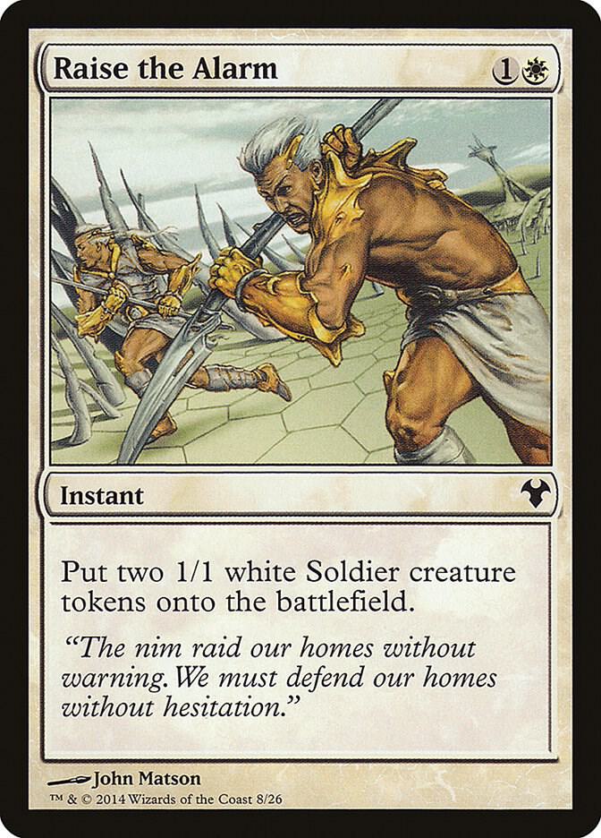 Raise the Alarm 8/26 (Magic Modern Event Deck) 