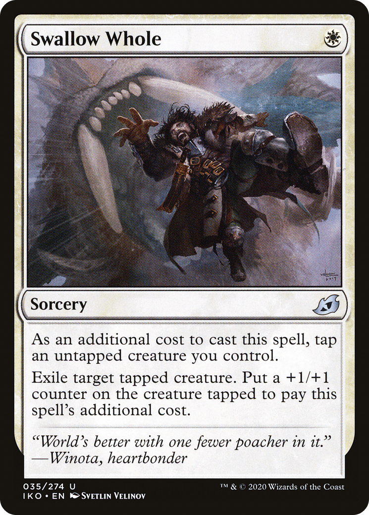 Swallow Whole [Ikoria: Lair of Behemoths] Foil