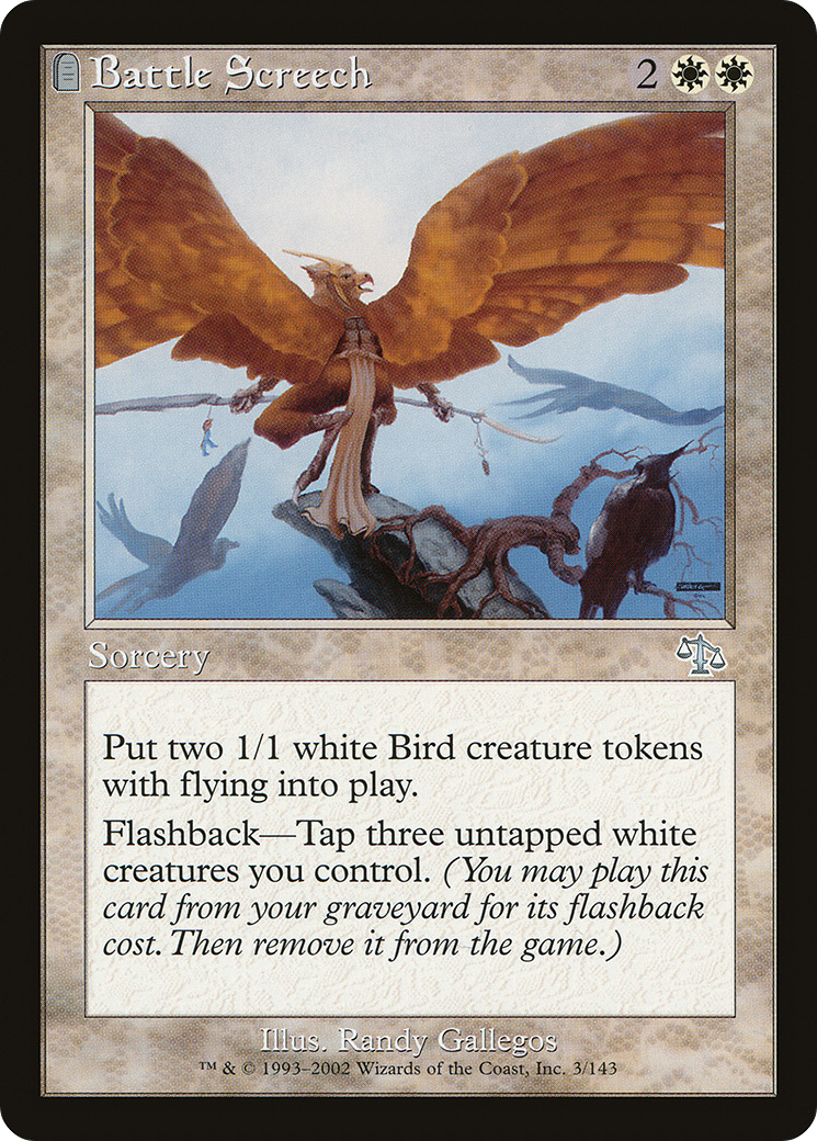 Battle Screech [Judgment] Foil