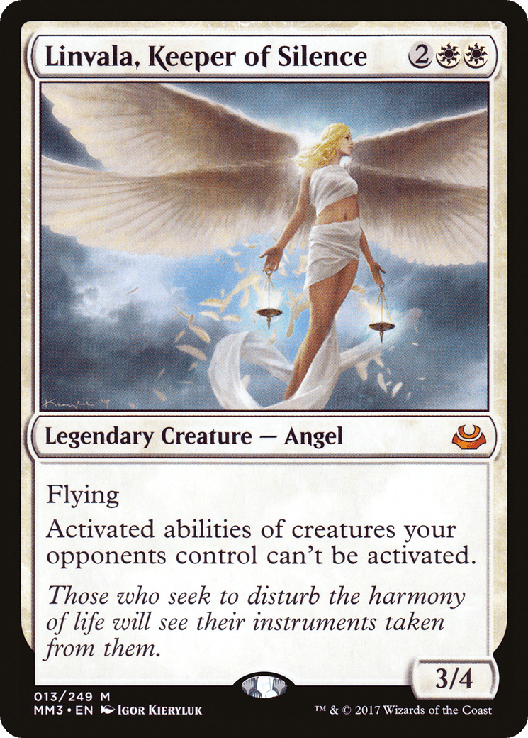 Linvala, Keeper of Silence [Modern Masters 2017] Foil