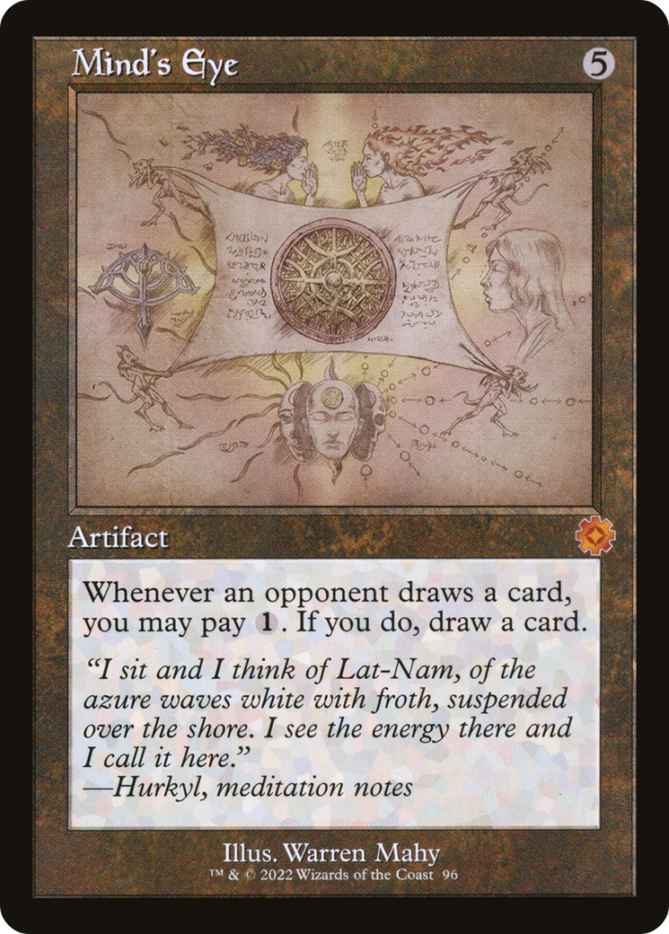 Mind's Eye (Retro Schematic) [The Brothers' War Retro Artifacts] Foil