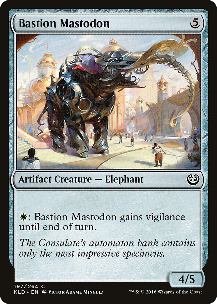 Bastion Mastodon [Kaladesh] Foil