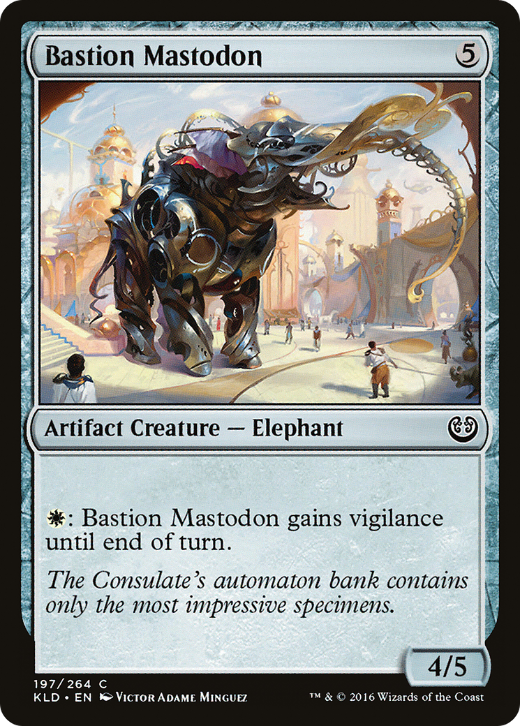 Bastion Mastodon [Kaladesh] Foil