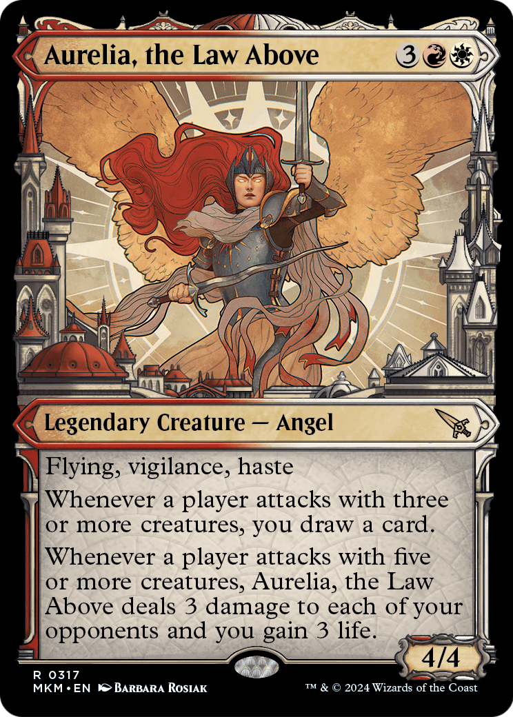 Aurelia, the Law Above (Showcase) (0317) [Murders at Karlov Manor] Foil