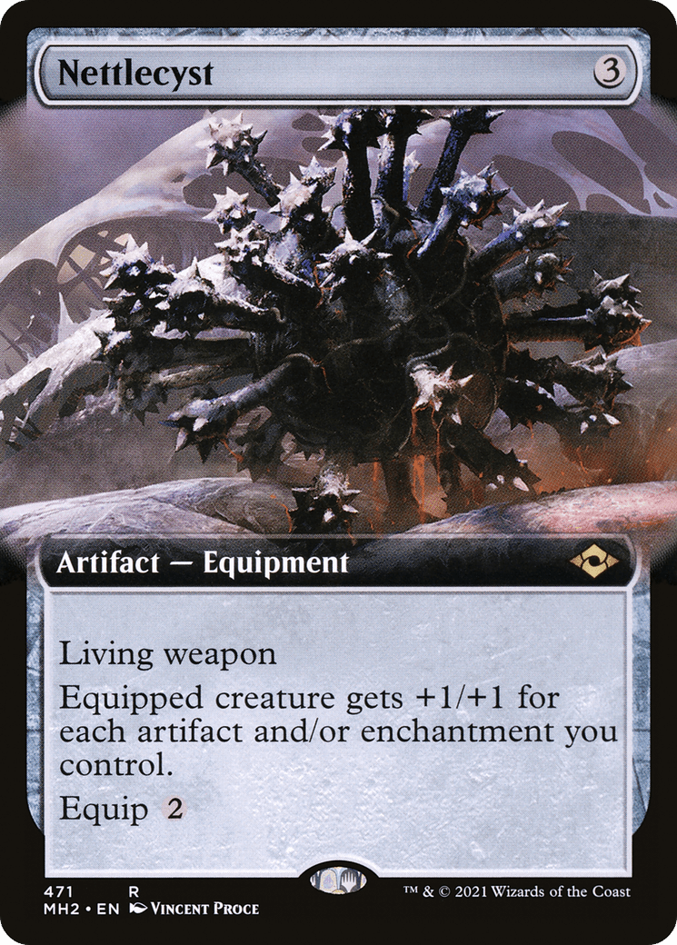 Nettlecyst (Extended Art) [Modern Horizons 2] Foil