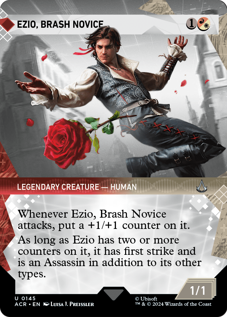Ezio, Brash Novice (Showcase) [Assassin's Creed] Foil
