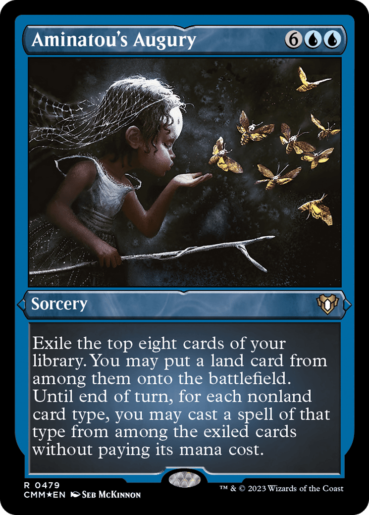 Aminatou's Augury (Foil Etched) |  Foil (479) [Commander Masters]