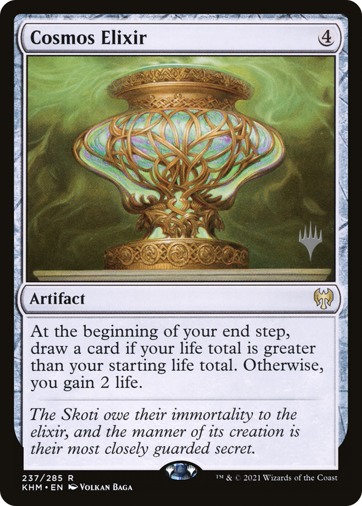 Cosmos Elixir (Promo Pack) [Kaldheim Promos] Foil