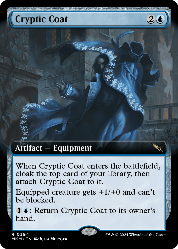Cryptic Coat (Extended Art) [Murders at Karlov Manor] Foil