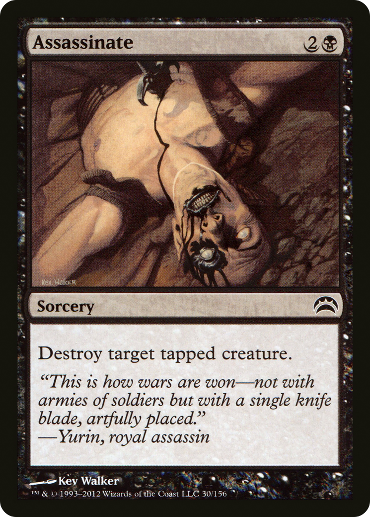Assassinate [Planechase 2012] Foil