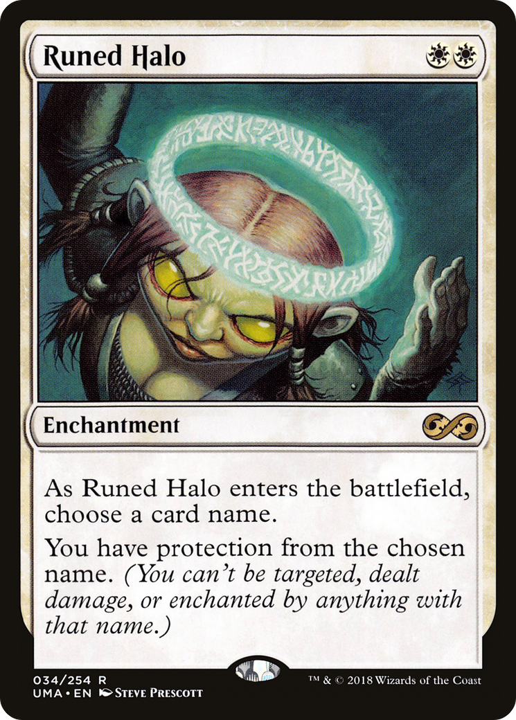 Runed Halo [Ultimate Masters] Foil