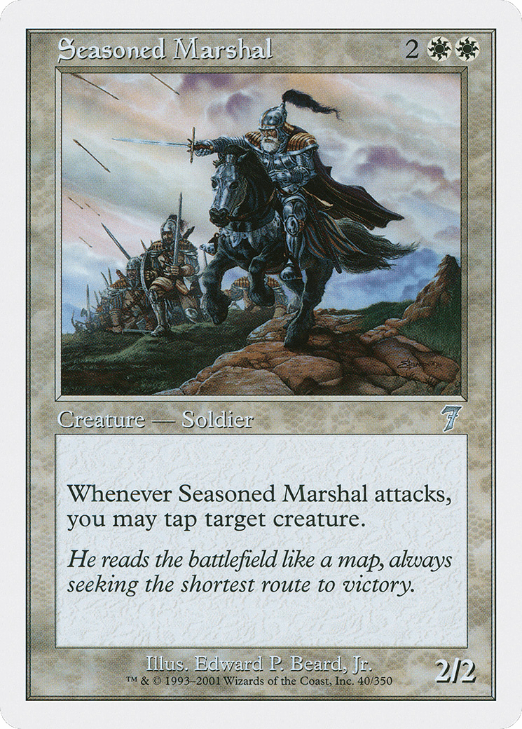 Seasoned Marshal [Seventh Edition] Foil