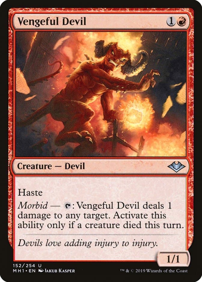Vengeful Devil [Modern Horizons] Foil