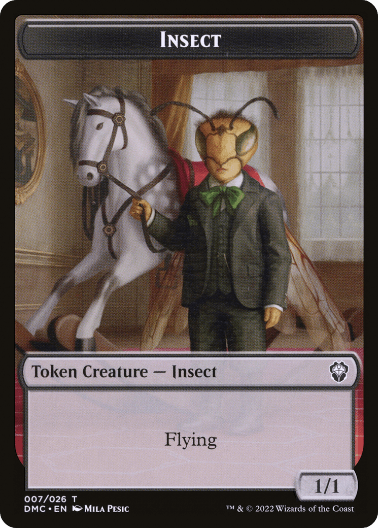 Insect (TDMU-007) - Dominaria United Tokens