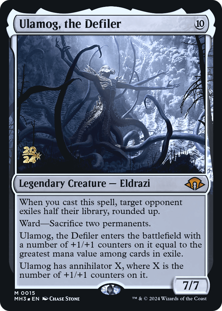 Ulamog, the Defiler [Modern Horizons 3 Prerelease Promos]